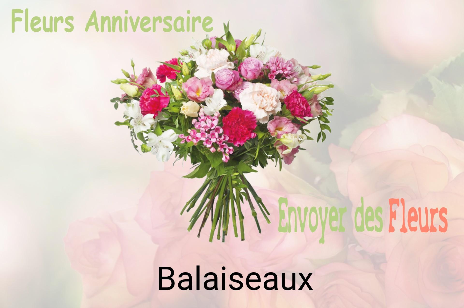 Bouquet de fleurs d’anniversaire livré à Balaiseaux